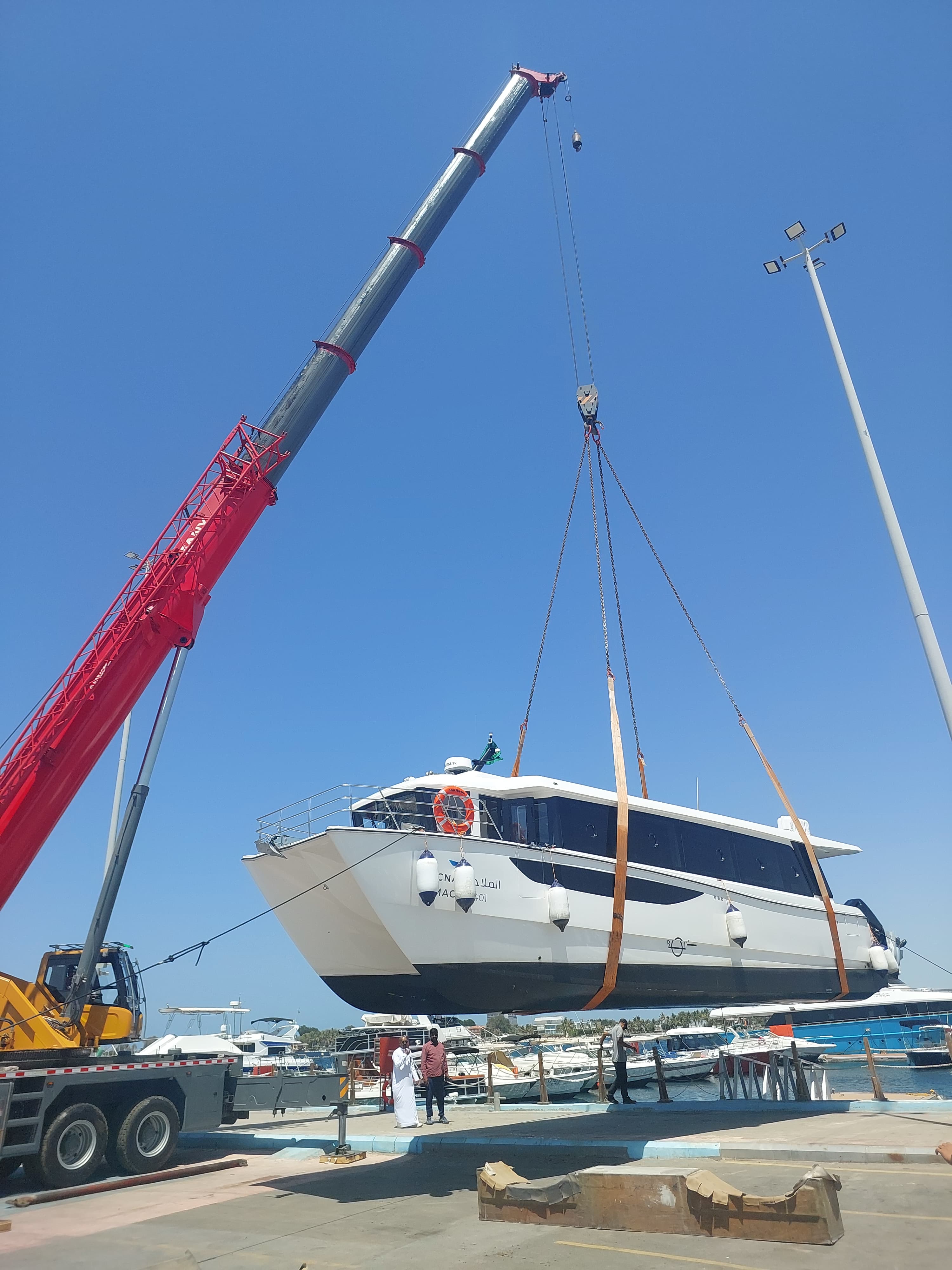 Red Sea Resort Steel Erection